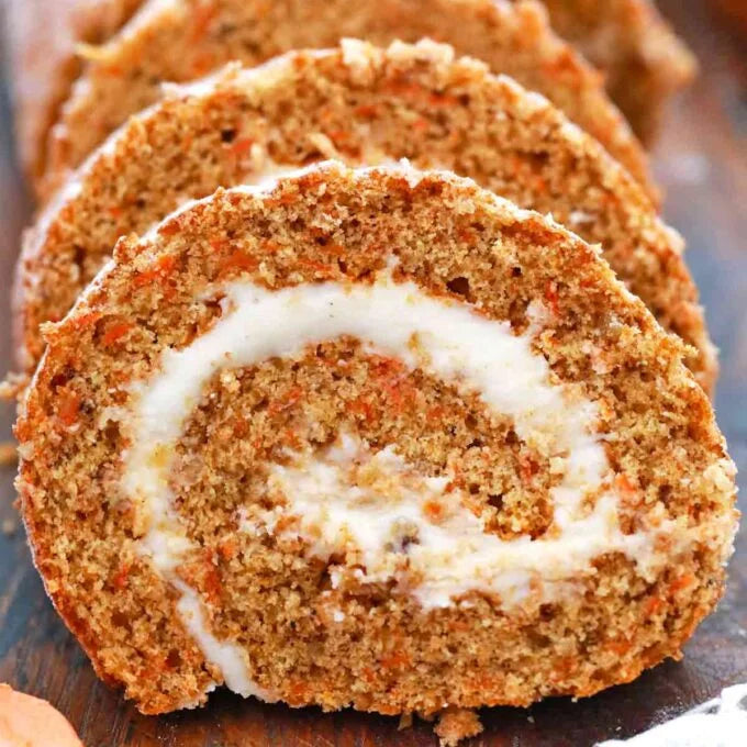 carrot cake roll