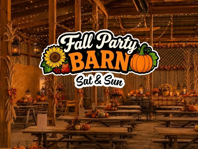 Fall Party Barn Reservation - Sat & Sun