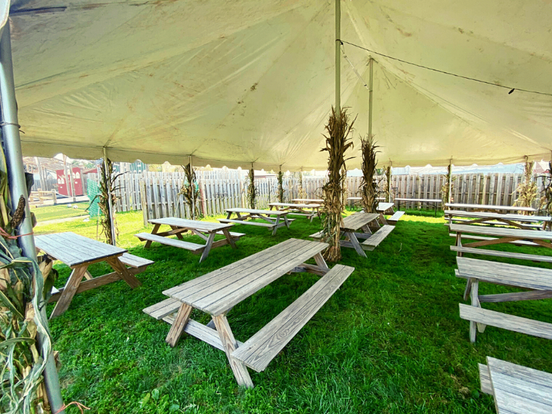 Fall Super Party Tent - Site #8