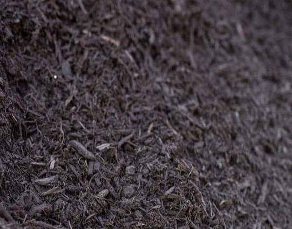 Brown Dyed Mulch from Shady Brook Farm