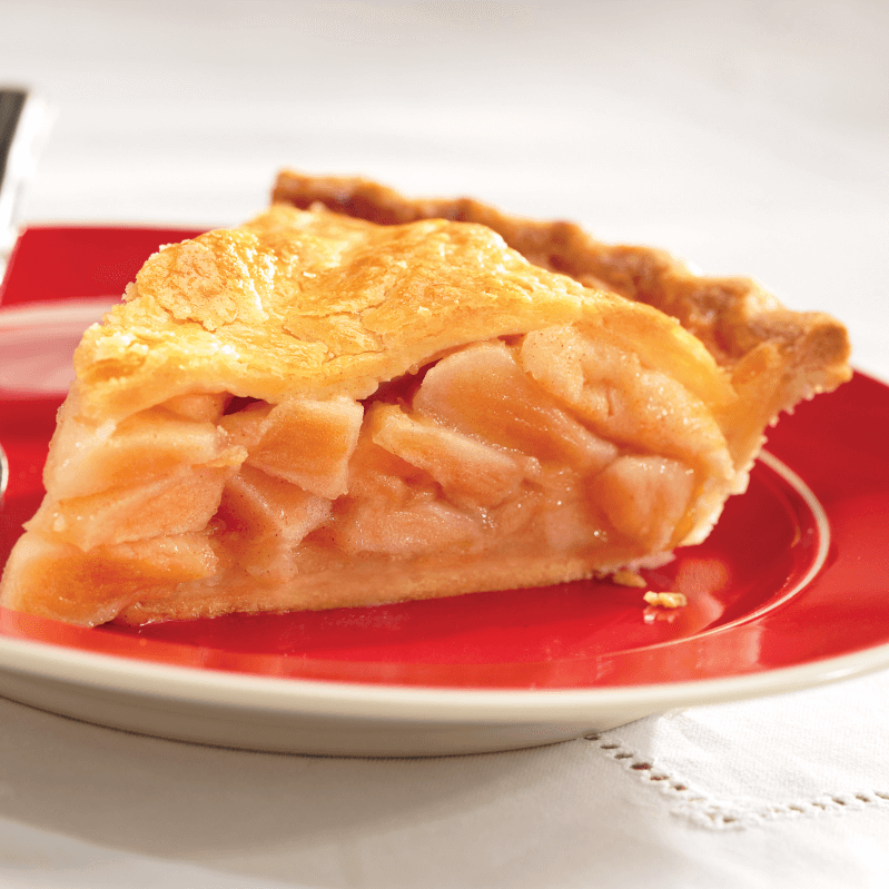 fresh-baked apple pie