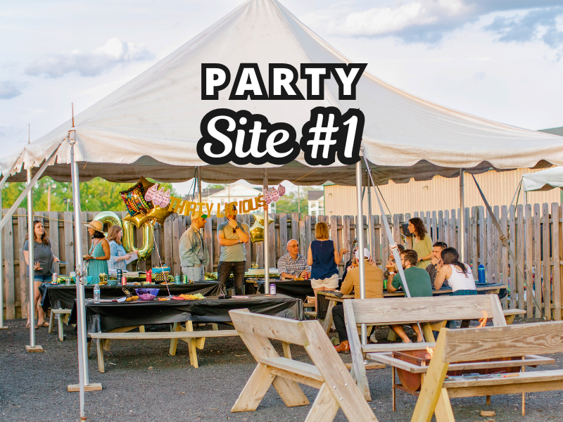 Party Site #1 - up to 50 guests