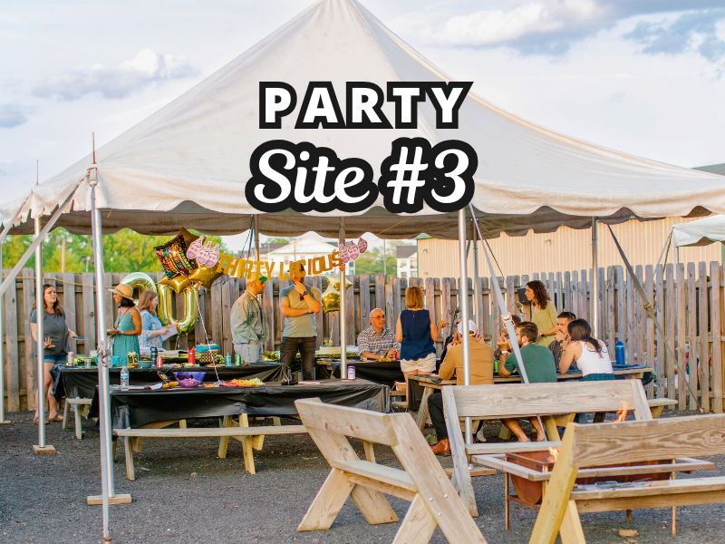 Party Site #3 - up to 50 guests