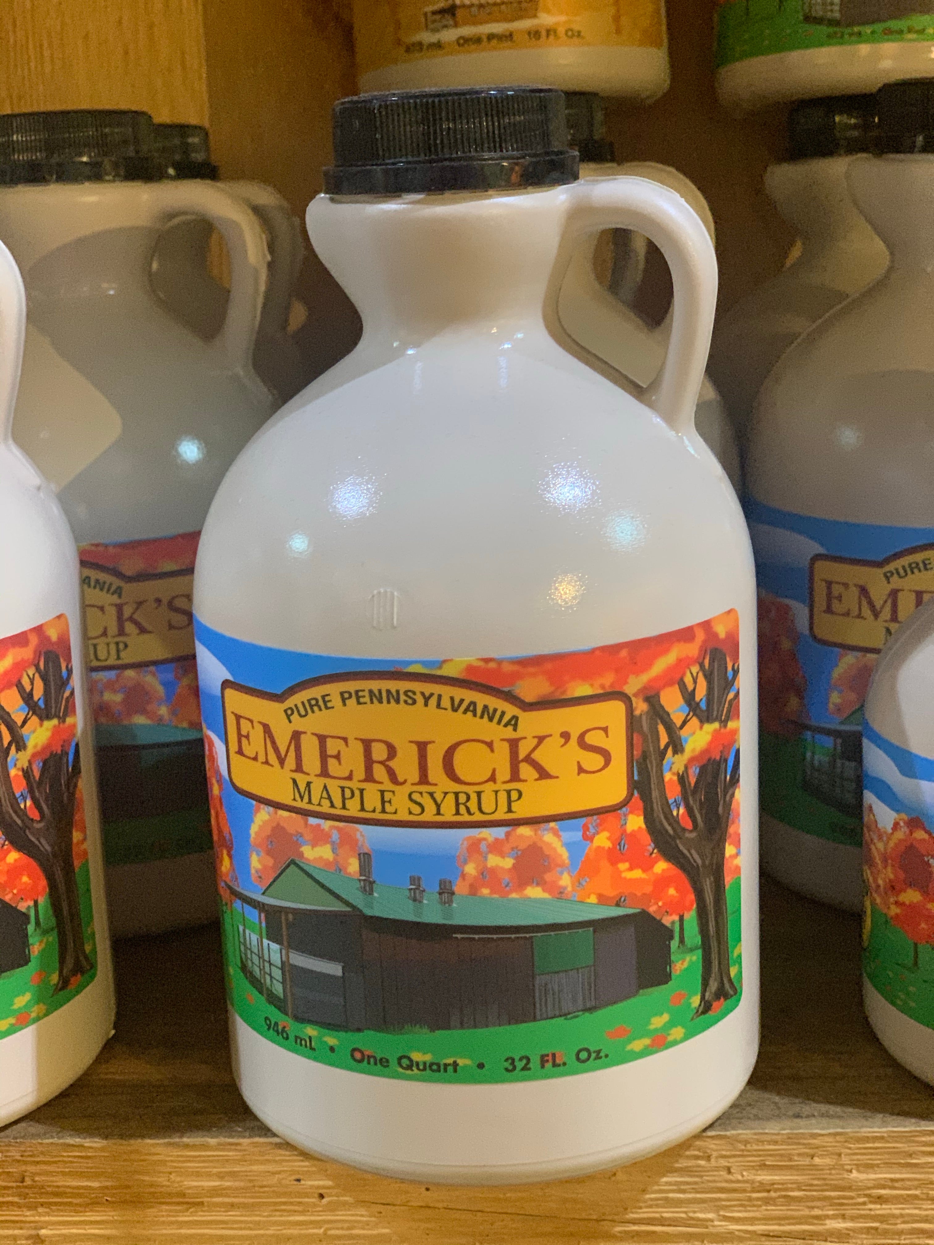 Emerick's Pure Maple Syrup 32 oz Grade A