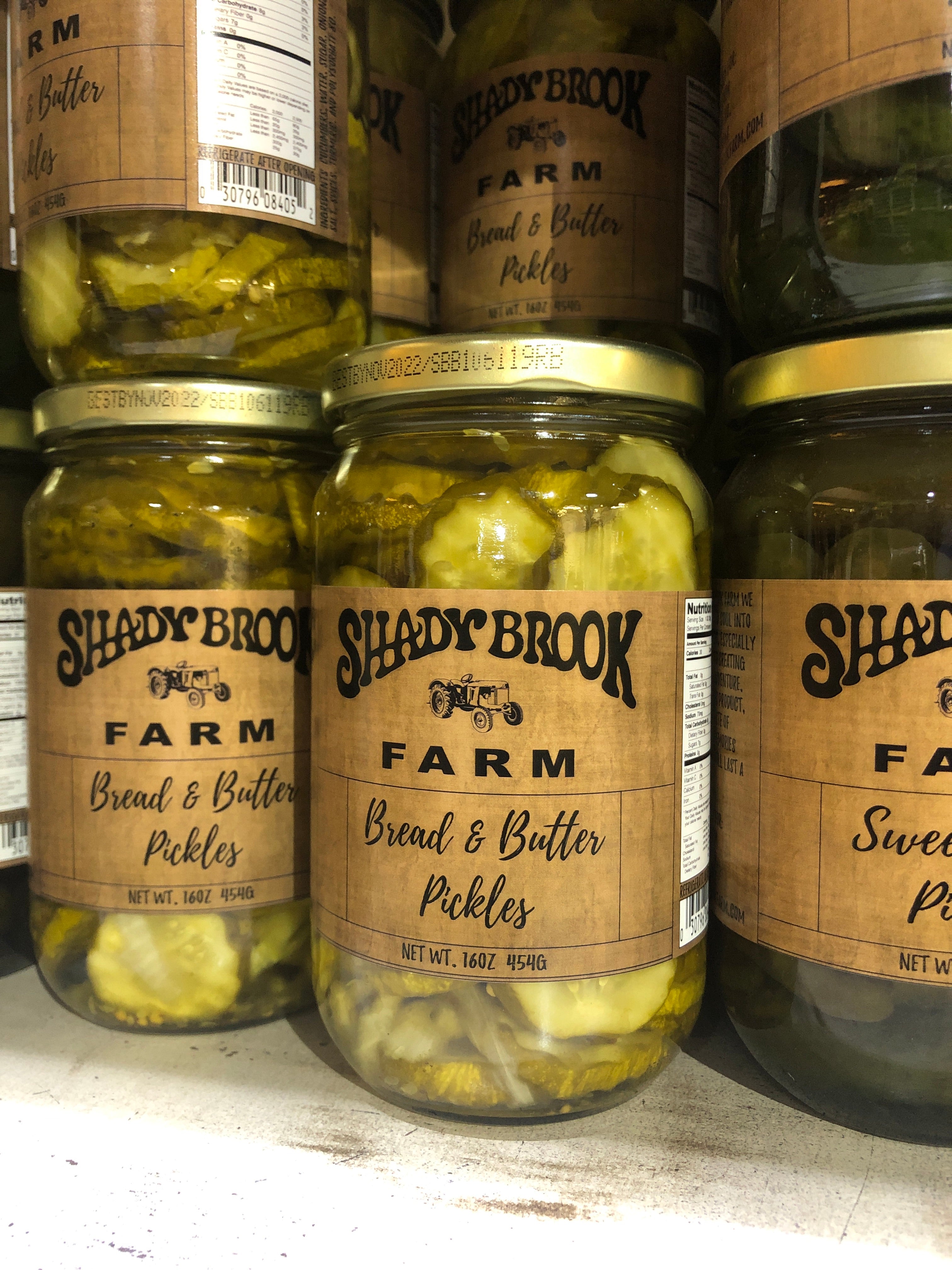 SBF Label Bread & Butter Pickles
