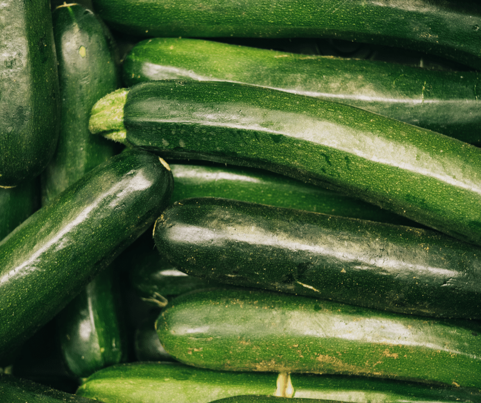 Zucchini, homegrown